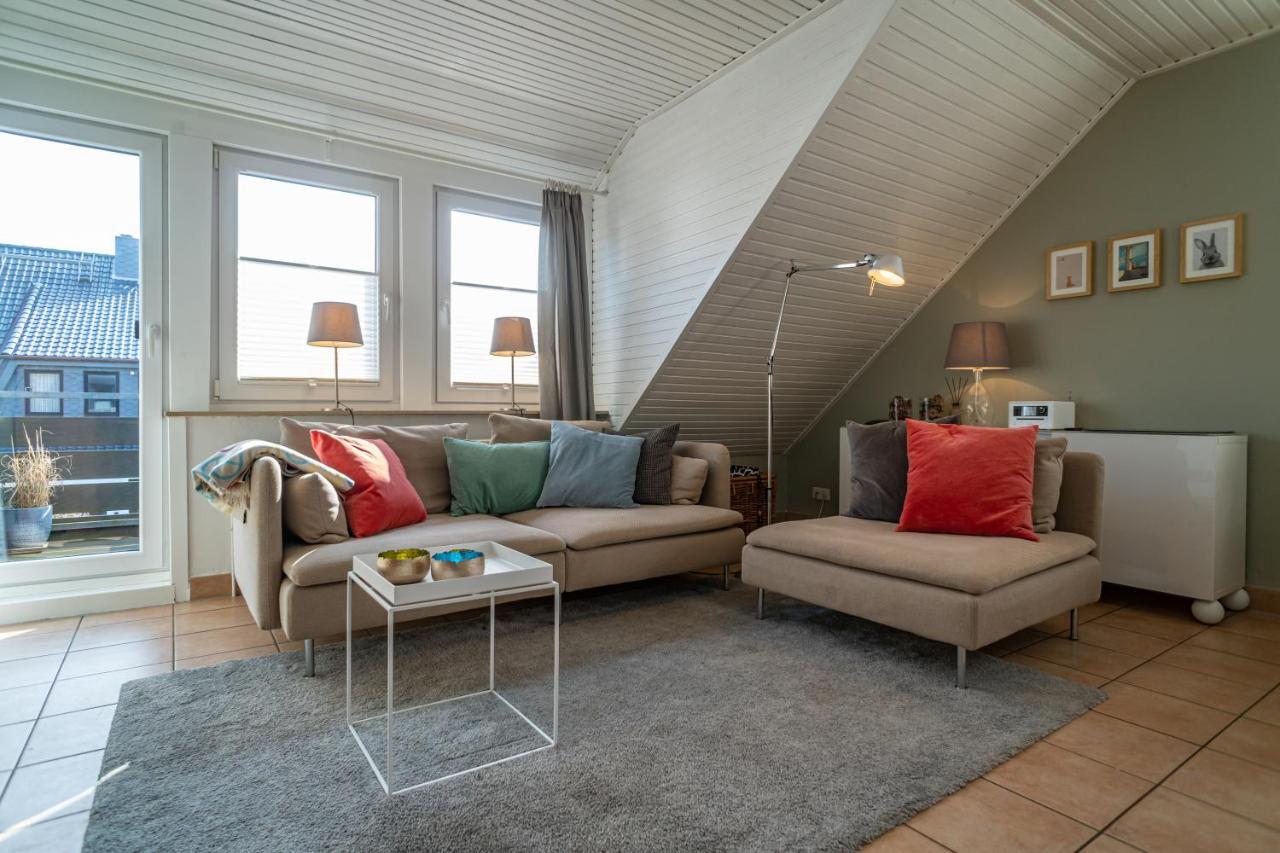 Große Wohnung in perfekter Lage mit Balkon! Westerland Exterior foto